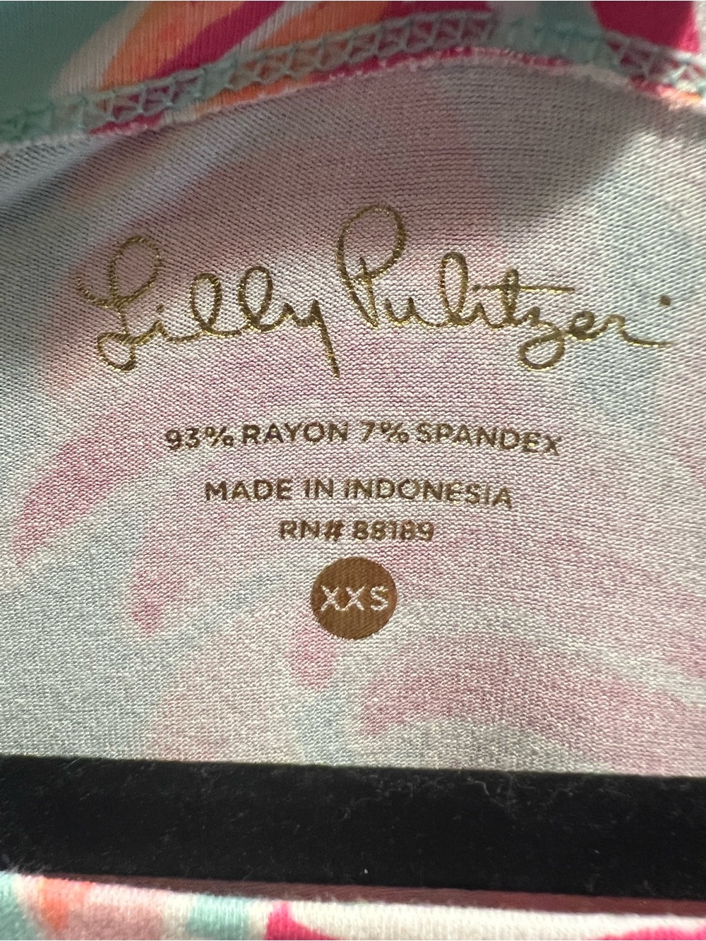 NWOT Lilly Pulitzer Sophie UPF 50+ Love Birds Print Dress Classic Resort - XXS - Picture 9 of 9